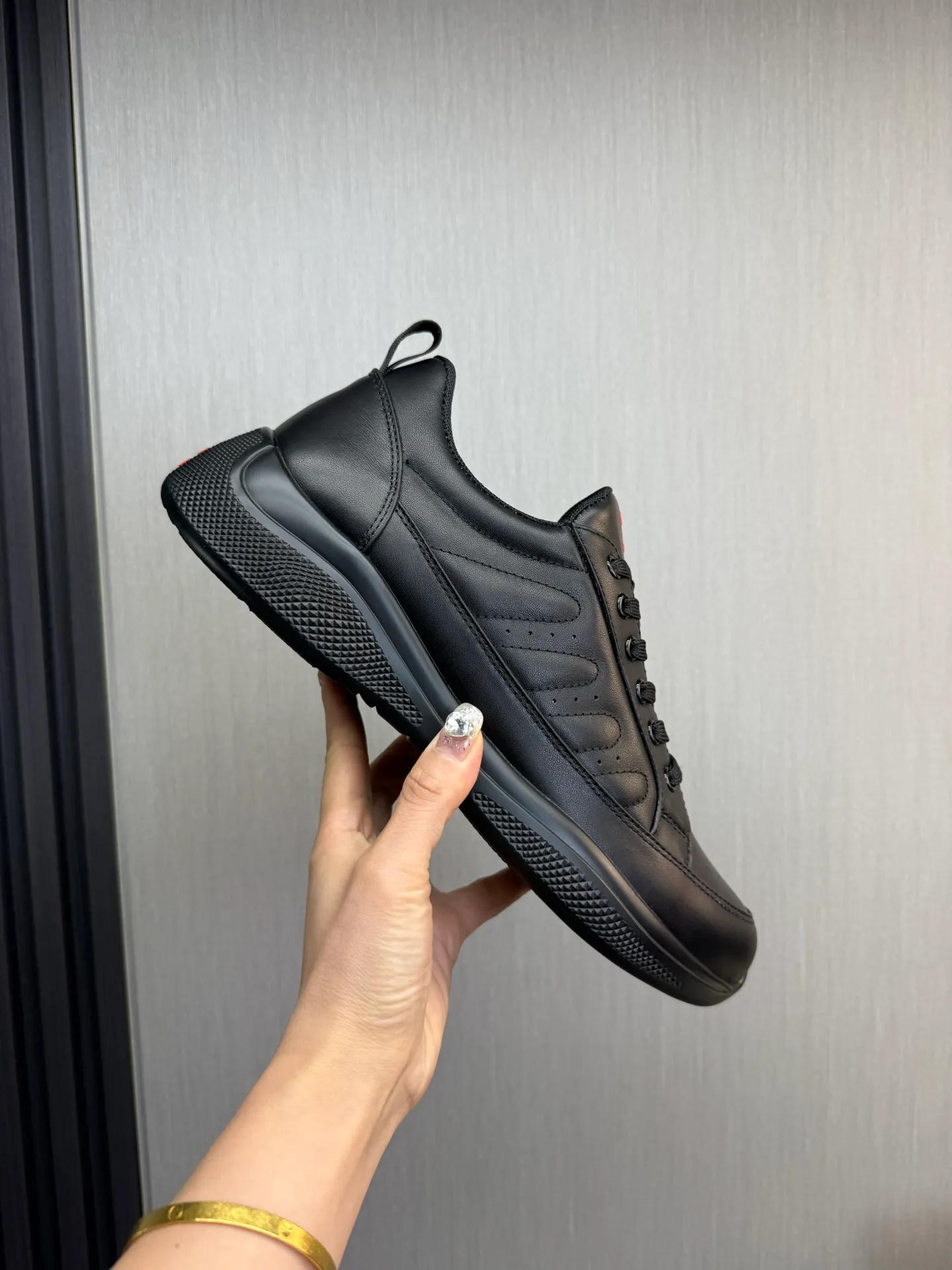 Men's shoes 580💰 [PRADA] Men's shoes are popular in the counter, official website synchronization, 1 high-quality shipment ✔️Original cowhide + cowhide lining, 1🆚1 replica, original sole, 38-45 (45 customized, non-refundable)